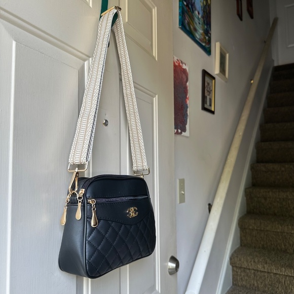 Purse Strap Wide Purse Strap Adjustable Replacement, pattern in in Beige/brown - Picture 8 of 9